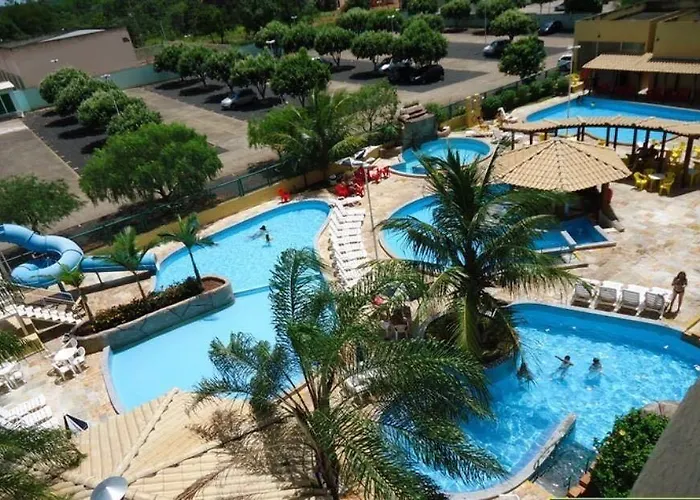 504 - Apartamento Caldas Novas, Com Bebidas Liberadas No Parque Aquatico E Internet Banda Larga No Ap, Wi-Fi, Proximo Ao Shopping Singapura