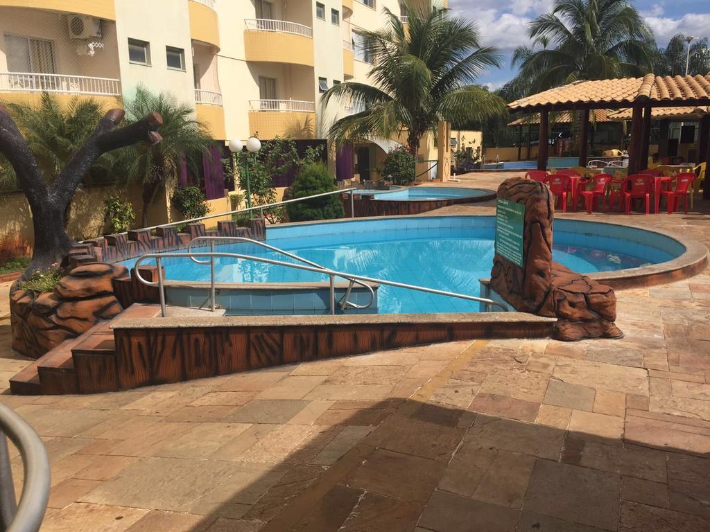 504 - Caldas Novas, Com Bebidas Liberadas No Parque Aquatico E Internet Banda Larga No Ap, Wi-fi, Proximo Ao Shopping Singapura Apartamento Caldas Novas